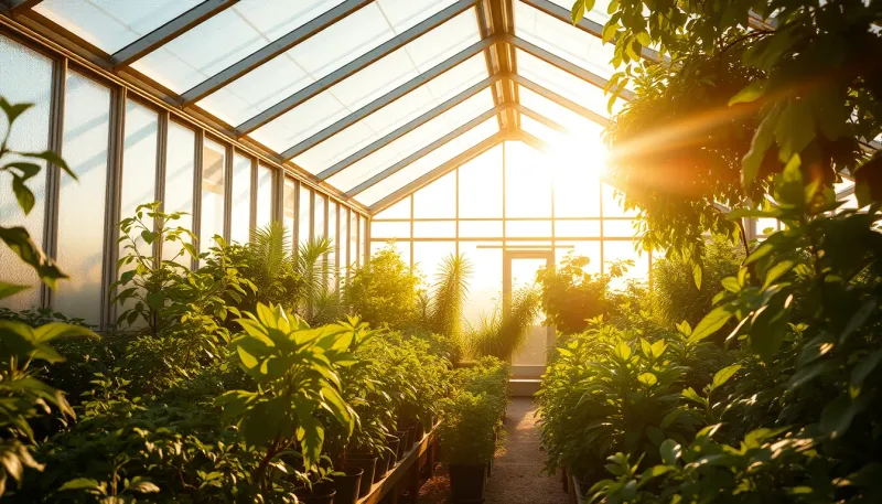 Confort thermique : combien de degrés gagne-t-on sous une serre bioclimatique ?