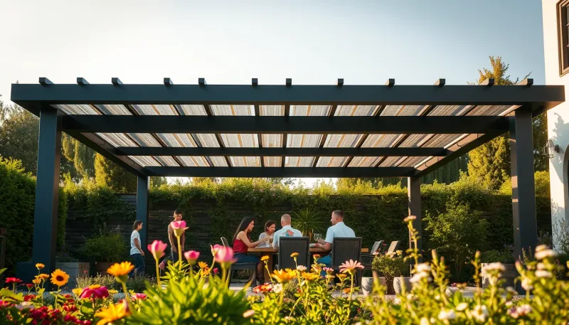 Pergola bioclimatique : aides et taux de TVA en rénovation en 2023